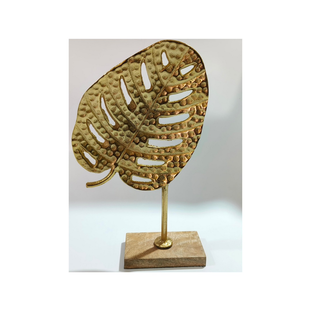 Aluminium Wooden Plant TABLE DÉCOR