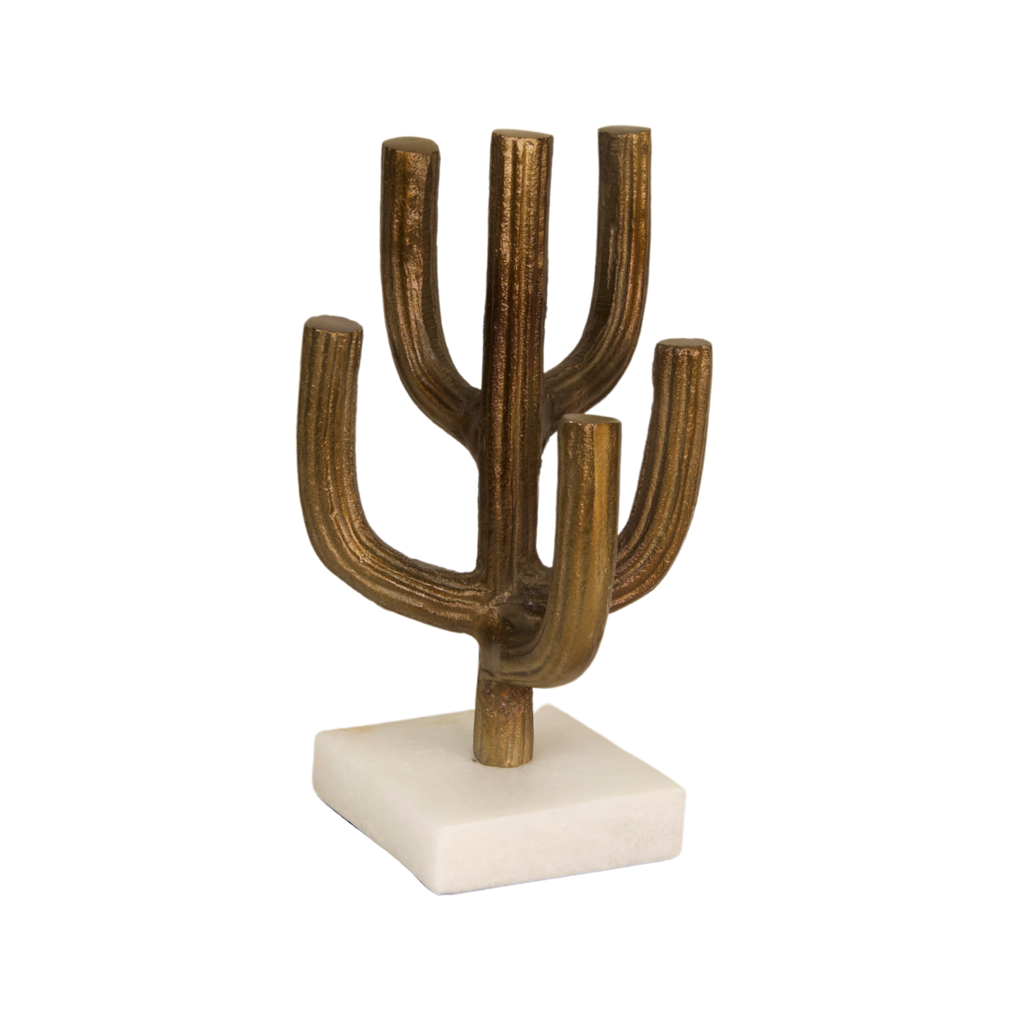 Casa Suarez Aluminium and Marble Table Decor