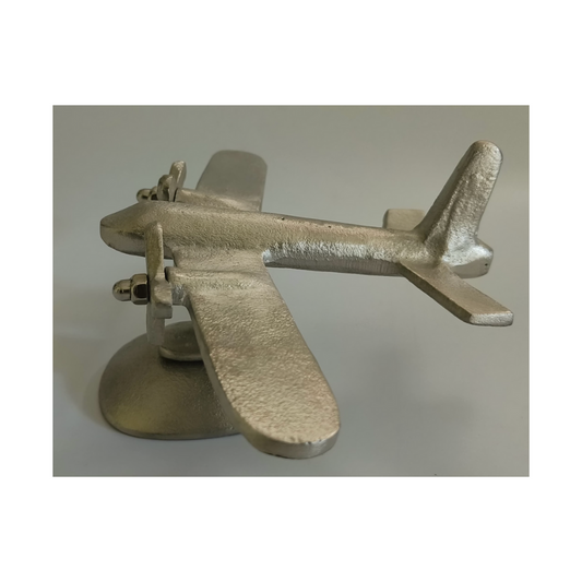 Aluminium Aeroplane table décor