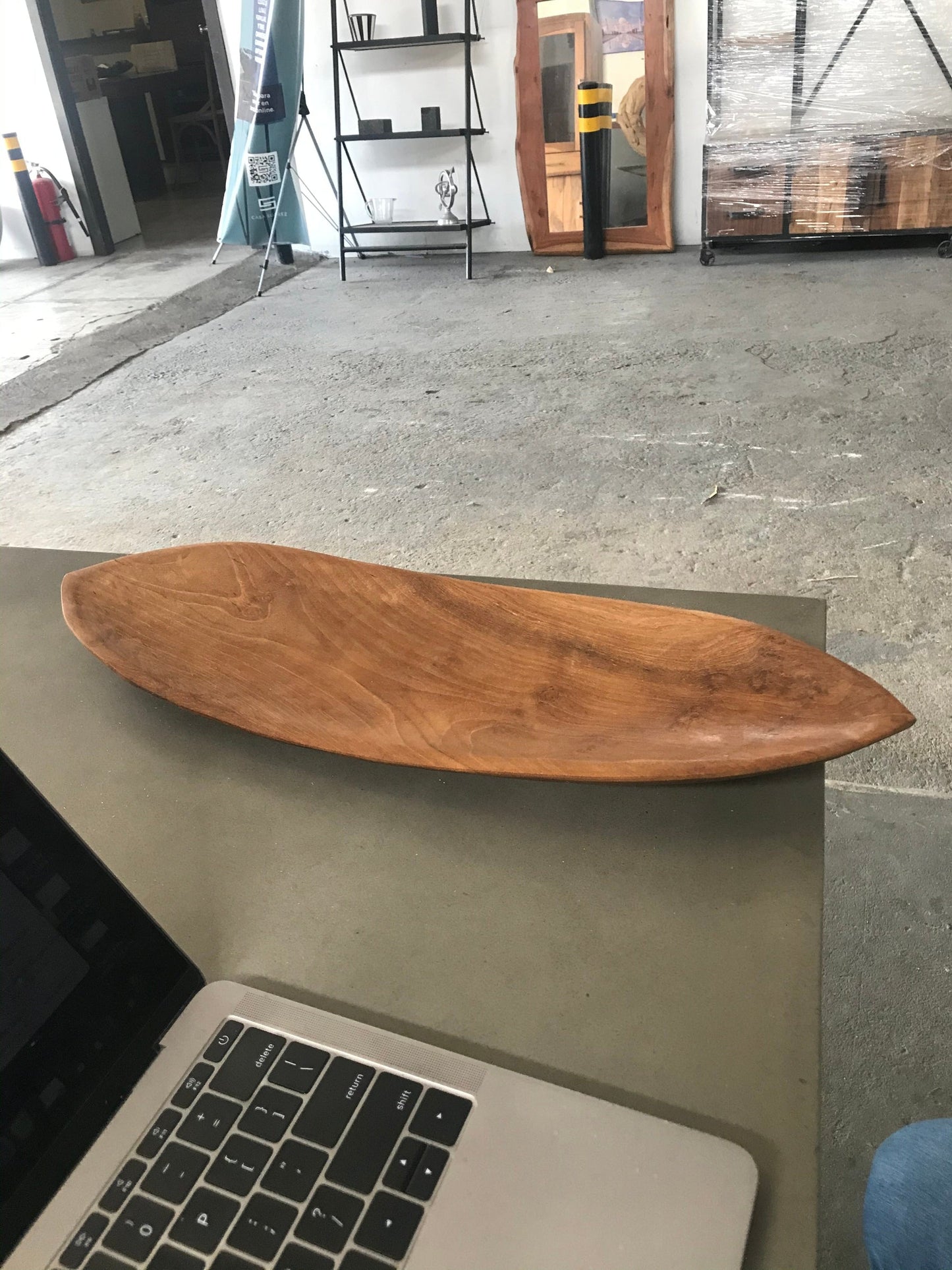 Teak Bowl Mentawal | 4.5x50x15 cm