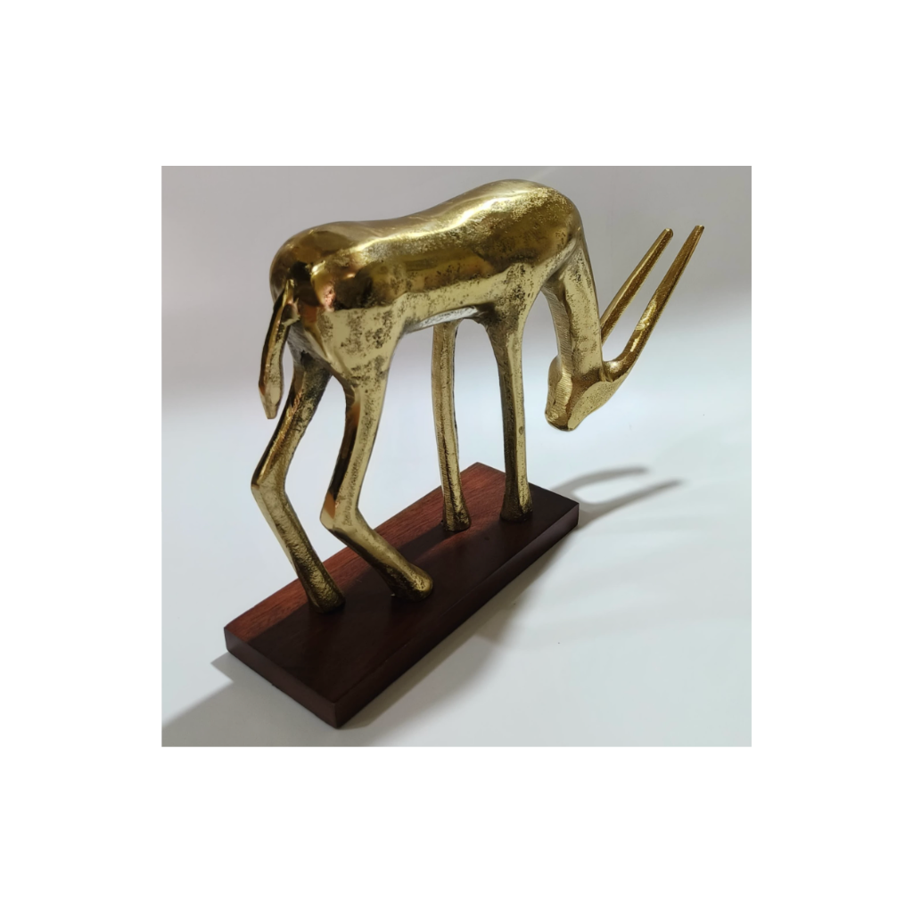 Aluminium, Wooden base TABLE DÉCOR