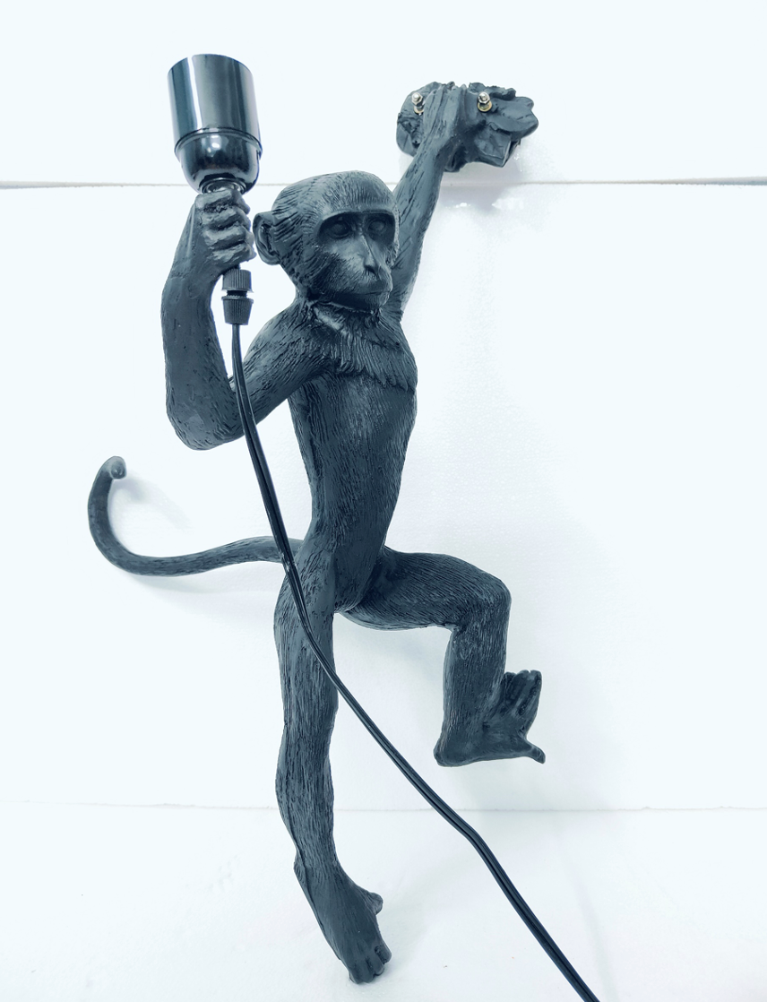 Aluminium Monkey Lamp style 2