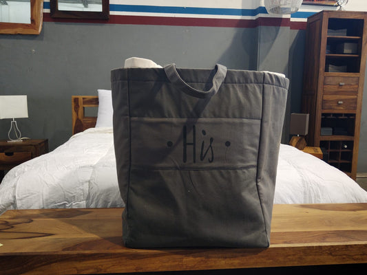 Bolsa de ropa - Disponible en color Gris y Blando
