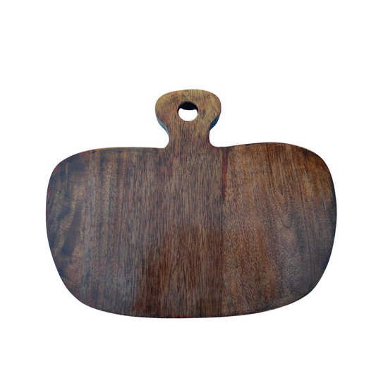 Mango wood and leather CHOPPING BOARD